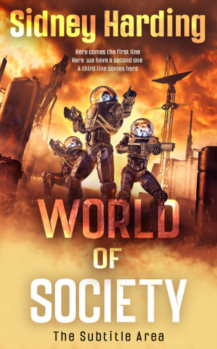 3D mockup of Rob Roy #13950 - Premade Science Fiction Book Cover