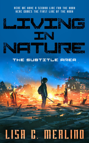 3D mockup of Tory Blue #13995 - Premade Apocalyptica Book Cover | BookCoverZone