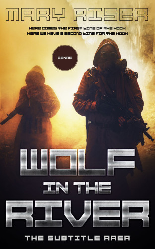 3D mockup of Calico #14006 - Premade Apocalyptica Book Cover