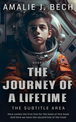 3D mockup of Mirage #14047 - Premade Science Fiction Book Cover