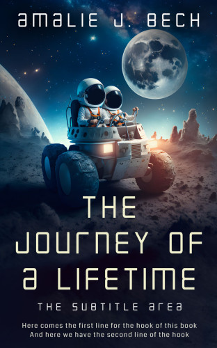 3D mockup of Mirage #14052 - Premade Science Fiction Book Cover