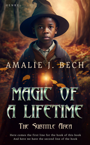 3D mockup of Thunder #14060 - Premade Fantasy Book Cover