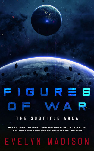 3D mockup of Firefly #14292 - Premade Science Fiction Book Cover