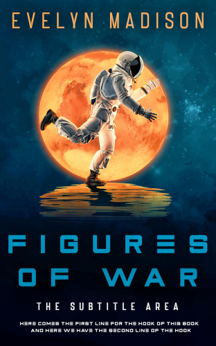 3D mockup of Porsche #14300 - Premade Science Fiction Book Cover