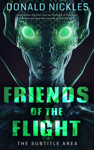 3D mockup of Bunker #14316 - Premade Science Fiction Book Cover