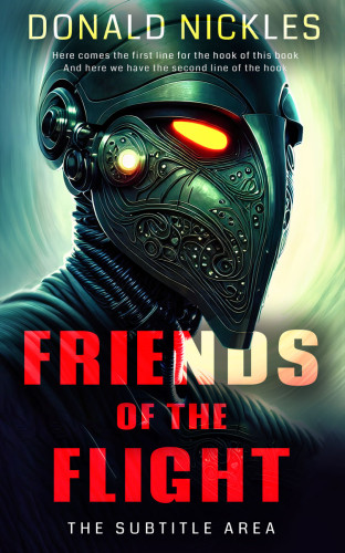 3D mockup of Tonys Pink #14318 - Premade Apocalyptica Book Cover | BookCoverZone