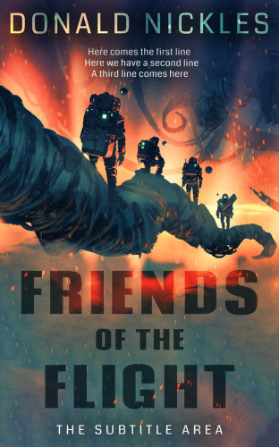 3D mockup of Limed Spruce #14326 - Premade Science Fiction Book Cover