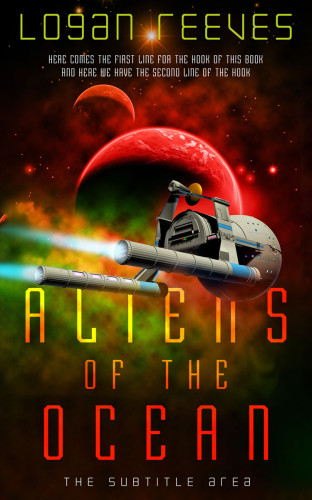 3D mockup of Cannon Black #14340 - Premade Apocalyptica Book Cover