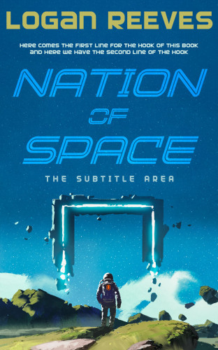 3D mockup of Venice Blue #14357 - Premade Science Fiction Book Cover