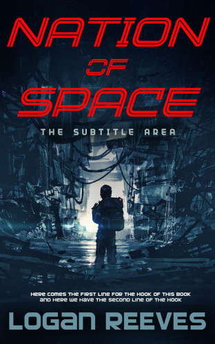 3D mockup of Big Stone #14359 - Premade Science Fiction Book Cover