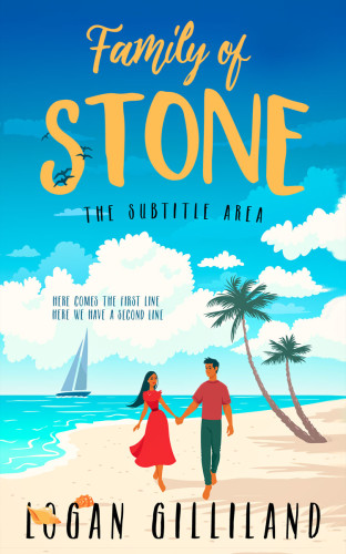 3D mockup of Gin #14362 - Premade Romance Book Cover