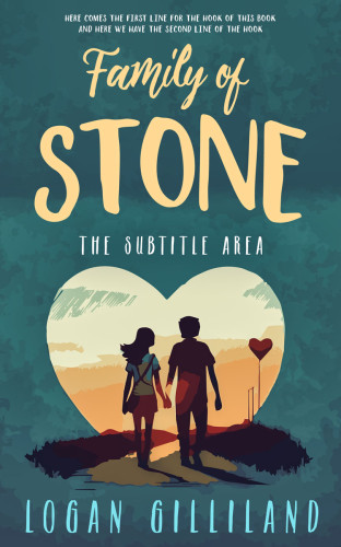 3D mockup of Casal #14371 - Premade Romance Book Cover