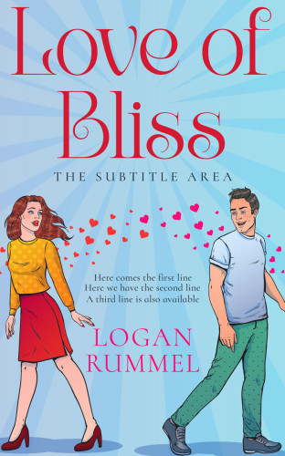 3D mockup of Regent St Blue #14428 - Premade Romance Book Cover