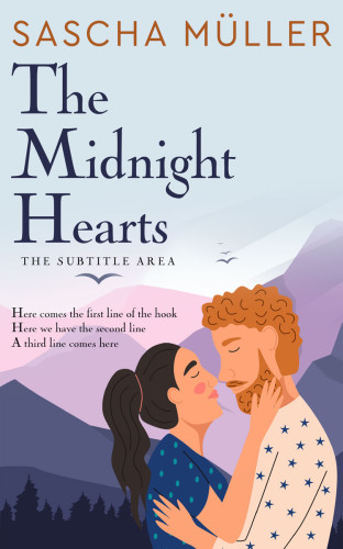 3D mockup of Bon Jour #14477 - Premade Romance Book Cover | BookCoverZone