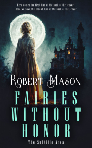 3D mockup of Mirage #14484 - Premade Fantasy Book Cover