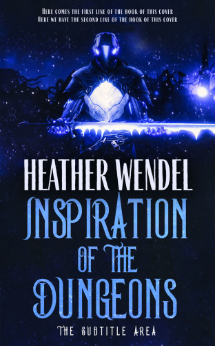 3D mockup of Ebony #14494 - Premade Science Fiction Book Cover