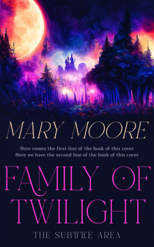 3D mockup of Deep Blush #14518 - Premade Fantasy Book Cover