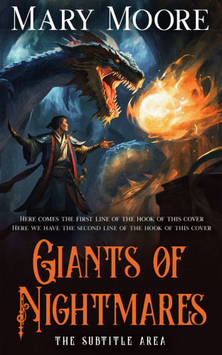 3D mockup of Shark #14524 - Premade Fantasy Book Cover