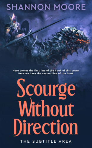 3D mockup of Big Stone #14582 - Premade Fantasy Book Cover