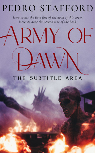 3D mockup of Amethyst Smoke #14612 - Premade Apocalyptica Book Cover