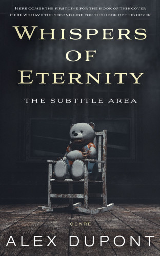 3D mockup of Shark #14623 - Premade Horror Book Cover