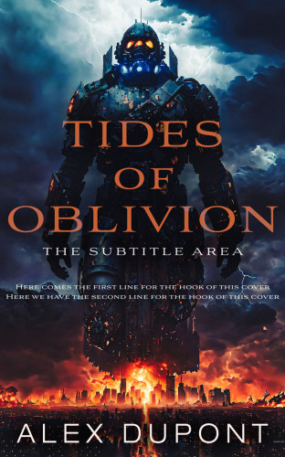 3D mockup of Mirage #14654 - Premade Apocalyptica Book Cover