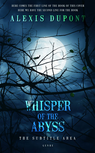 3D mockup of Black Pearl #14757 - Premade Fantasy Book Cover