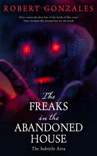 3D mockup of Ebony #14792 - Premade Horror Book Cover