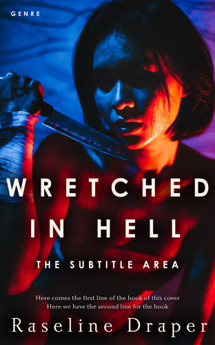 3D mockup of Bastille #14815 - Premade Horror Book Cover