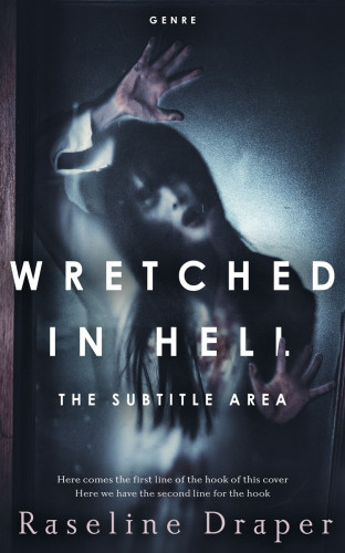 3D mockup of Ebony Clay #14817 - Premade Horror Book Cover