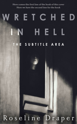 3D mockup of Cloudy #14823 - Premade Horror Book Cover