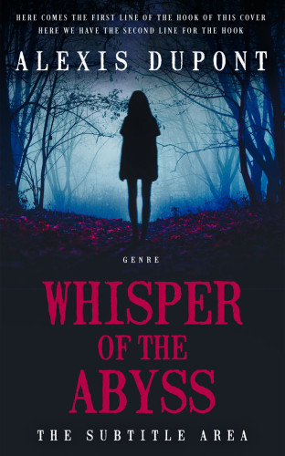 3D mockup of Mirage #14839 - Premade Horror Book Cover