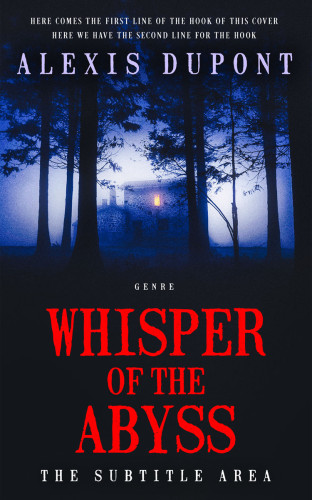 3D mockup of Mirage #14840 - Premade Horror Book Cover