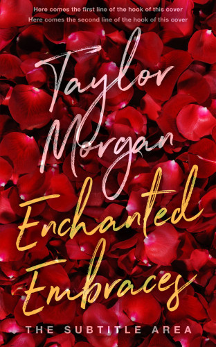 3D mockup of Dark Burgundy #14853 - Premade Romance Book Cover