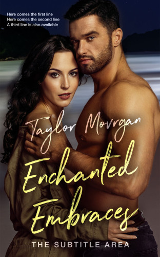 3D mockup of Cocoa Brown #14858 - Premade Romance Book Cover