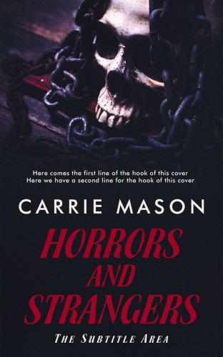 3D mockup of Shark #14905 - Premade Horror Book Cover