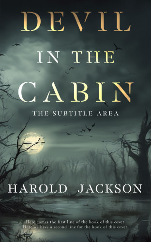 3D mockup of Cape Cod #14916 - Premade Horror Book Cover