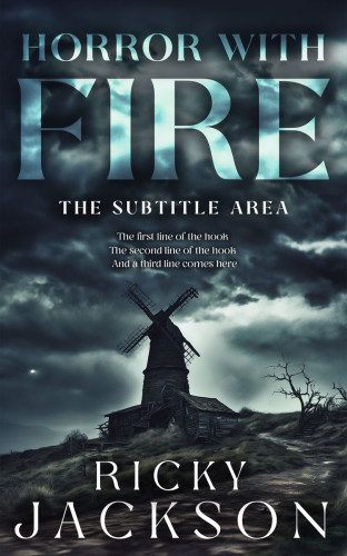 3D mockup of Outer Space #14927 - Premade Horror Book Cover