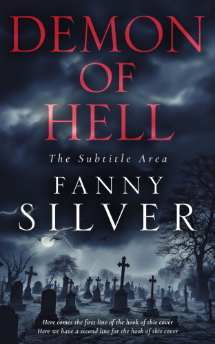 3D mockup of Ebony Clay #15014 - Premade Horror Book Cover