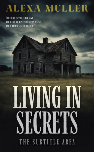 3D mockup of Outer Space #15043 - Premade Mystery & Thriller & Suspense Book Cover