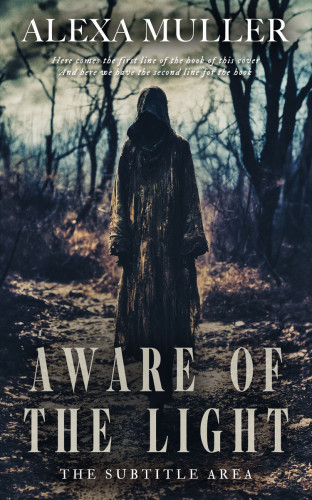 3D mockup of Ebony Clay #15057 - Premade Horror Book Cover