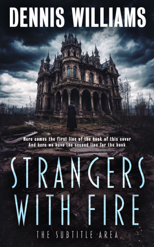 3D mockup of Shark #15070 - Premade Horror Book Cover | BookCoverZone