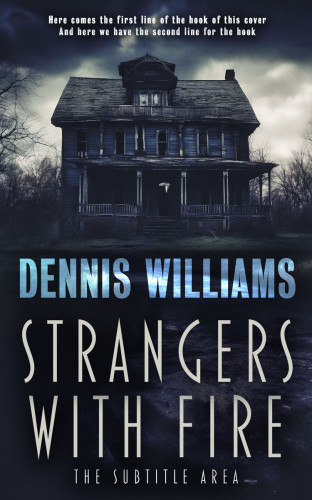 3D mockup of Mirage #15073 - Premade Abstract Book Cover