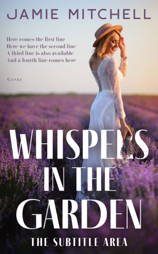 3D mockup of Pale Slate #15244 - Premade Romance Book Cover