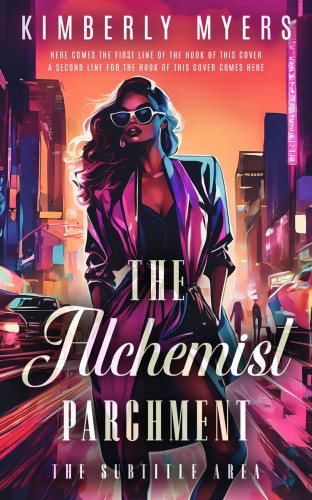 3D mockup of Tonys Pink #15307 - Premade Fantasy Book Cover