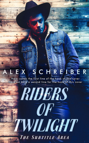 3D mockup of Swirl #15332 - Premade Romance Book Cover