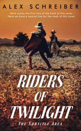 3D mockup of Cape Palliser #15334 - Premade Western Book Cover