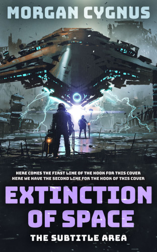 3D mockup of Outer Space #15474 - Premade Apocalyptica Book Cover