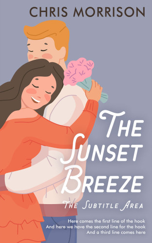 3D mockup of Amethyst Smoke #15509 - Premade Romance Book Cover