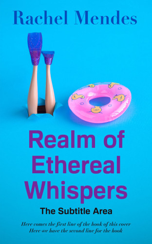 3D mockup of Cerulean #15529 - Premade Abstract Book Cover